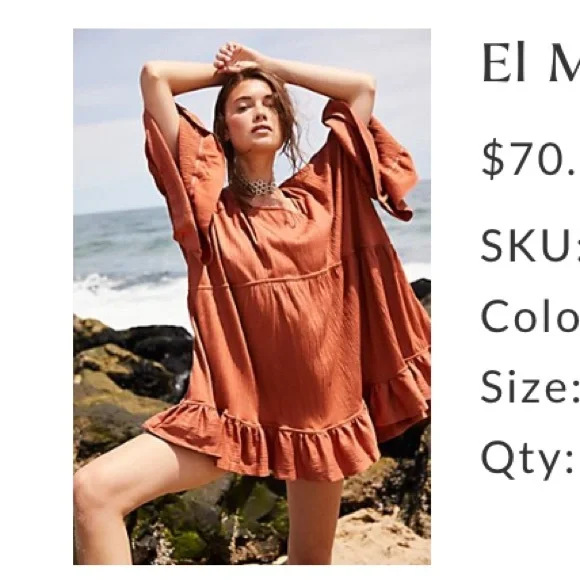 Free People | Dresses | Free People El Mar Mini Dress | Poshmark